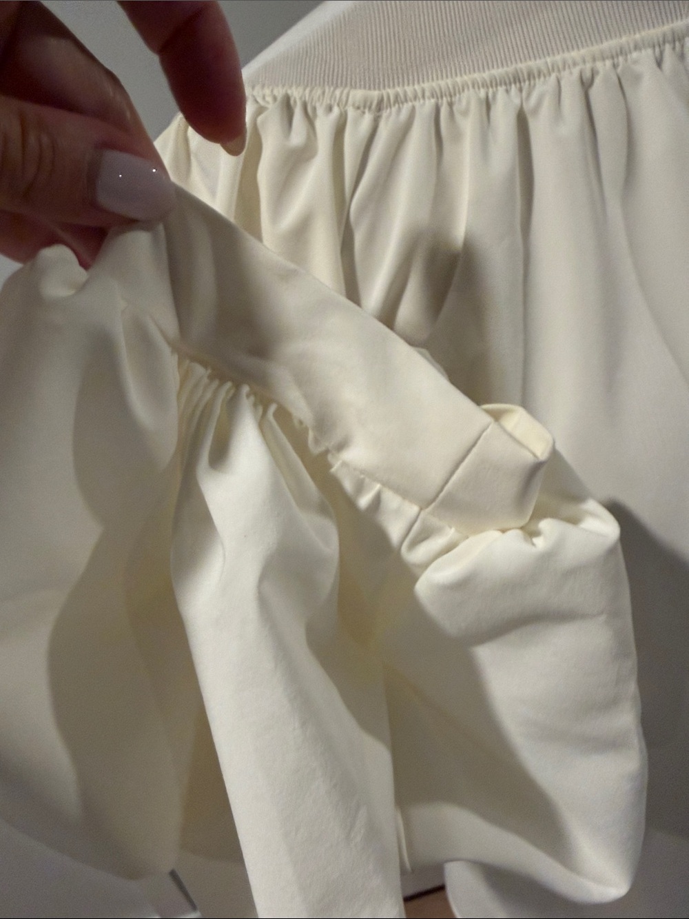 Joseph Ribkoff white Off-Shoulder Ruffle Sleeve Top - Picture 4 of 11